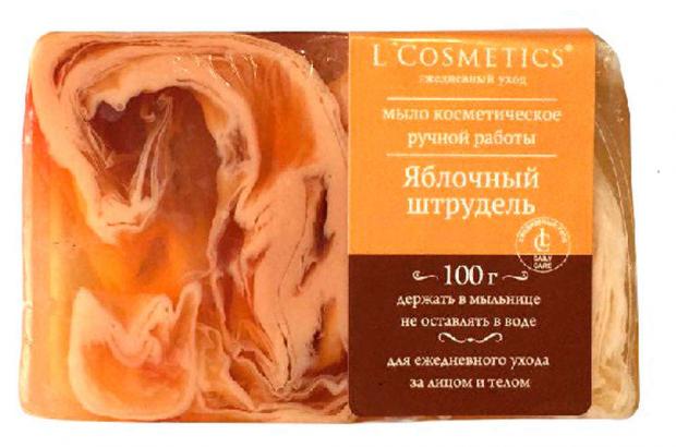 

Мыло косметическое L'Cosmetics Яблочный штрудель ручная работа, 100 г