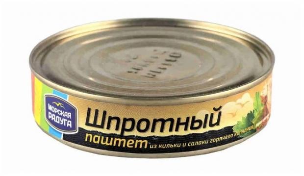 

Паштет шпротный «Морская Радуга», 160 г