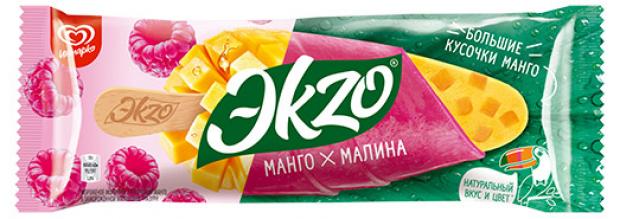 

Мороженое эскимо Ekzo манго малина, 70 г