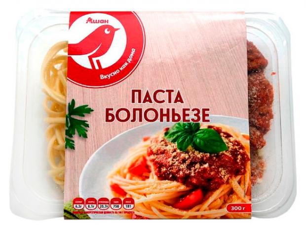 

Паста АШАН Болоньезе, 300 г