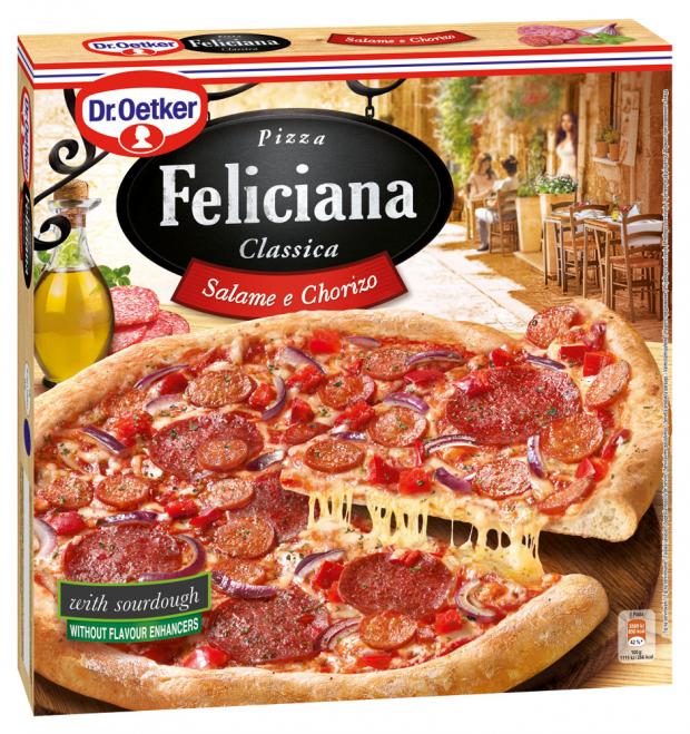 

Пицца Dr.Oetker Feliciana салями и чоризо, 320 г