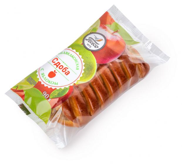 Сдоба ПЕКО Медведковская с яблочной начинкой 90 г 26₽