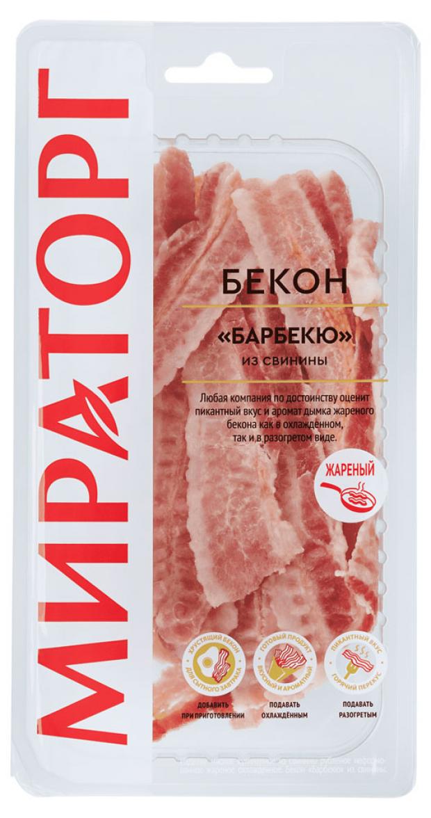 

Бекон жареный «Мираторг» Барбекю, 80 г