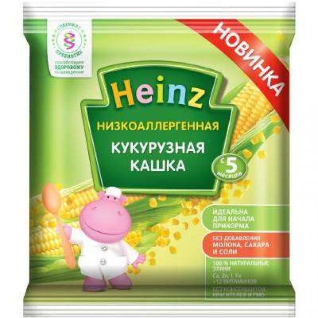 

Каша безмолочная Heinz низкоаллергенная кукурузная с 5 мес, 20 г