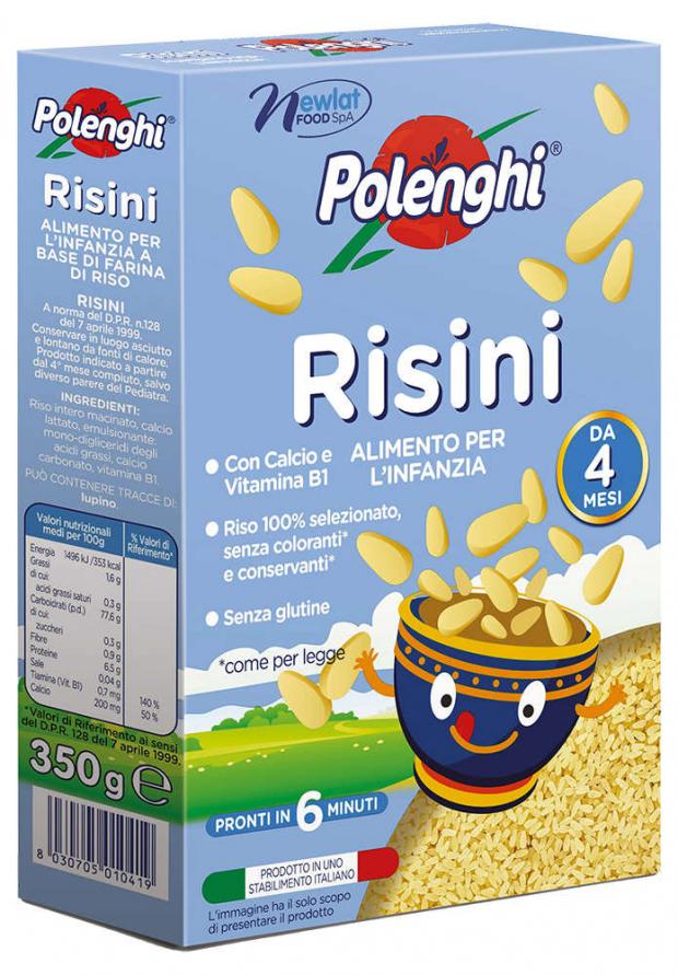 

Макаронные изделия Polenghi Risini ризони, 350 г
