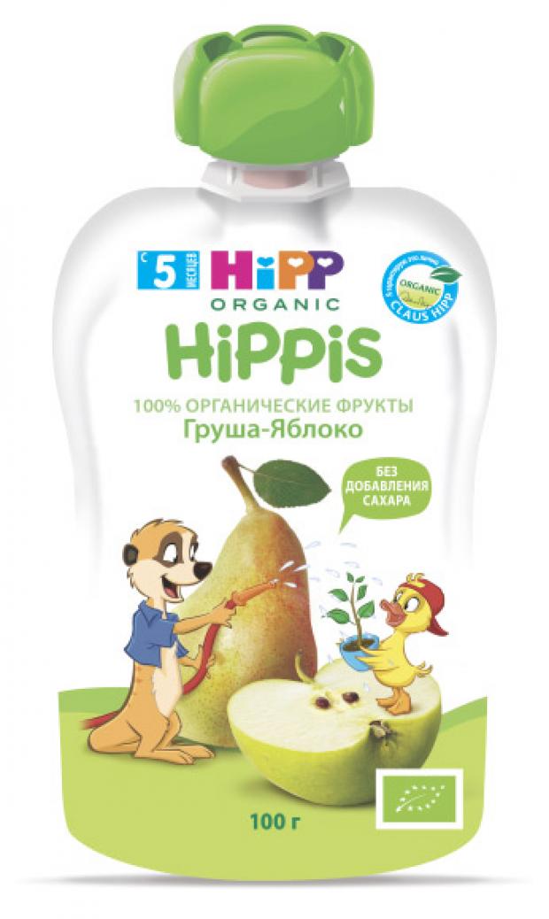 

Пюре Hipp Hippis груша-яблоко с 5 мес, 100 г