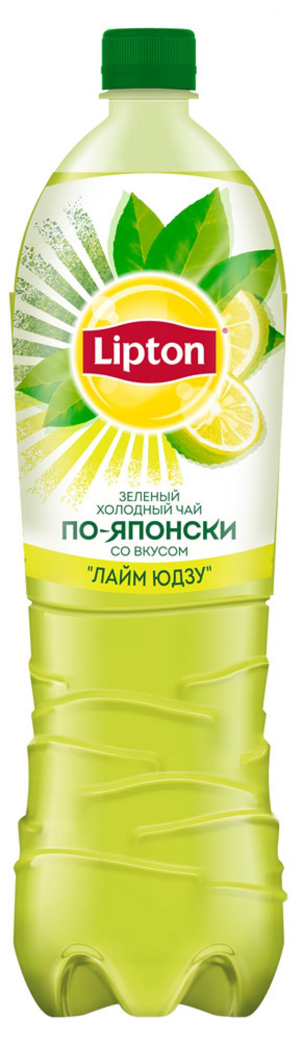 

Чай холодный Lipton по-японски зеленый Лайм юдзу, 1,5 л
