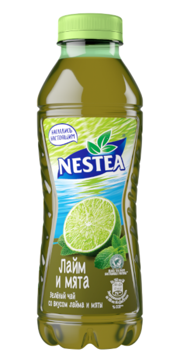 

Чай холодный Nestea зеленый со вкусом лайма и мяты, 500 мл