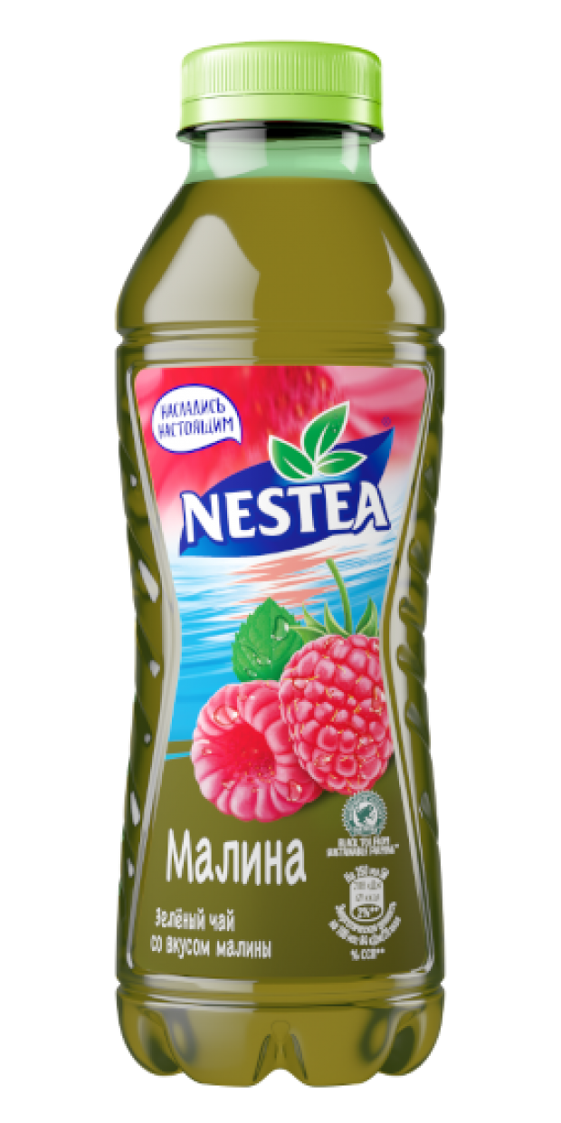Чай холодный Nestea зеленый со вкусом малины 500 мл 66₽
