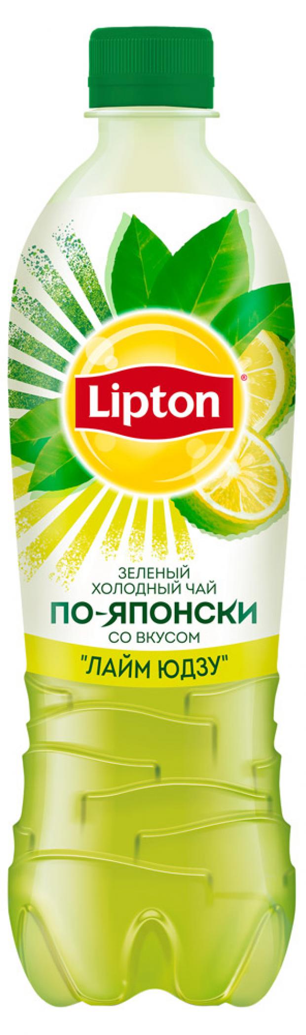 

Чай холодный Lipton по-японски зеленый Лайм юдзу, 500 мл