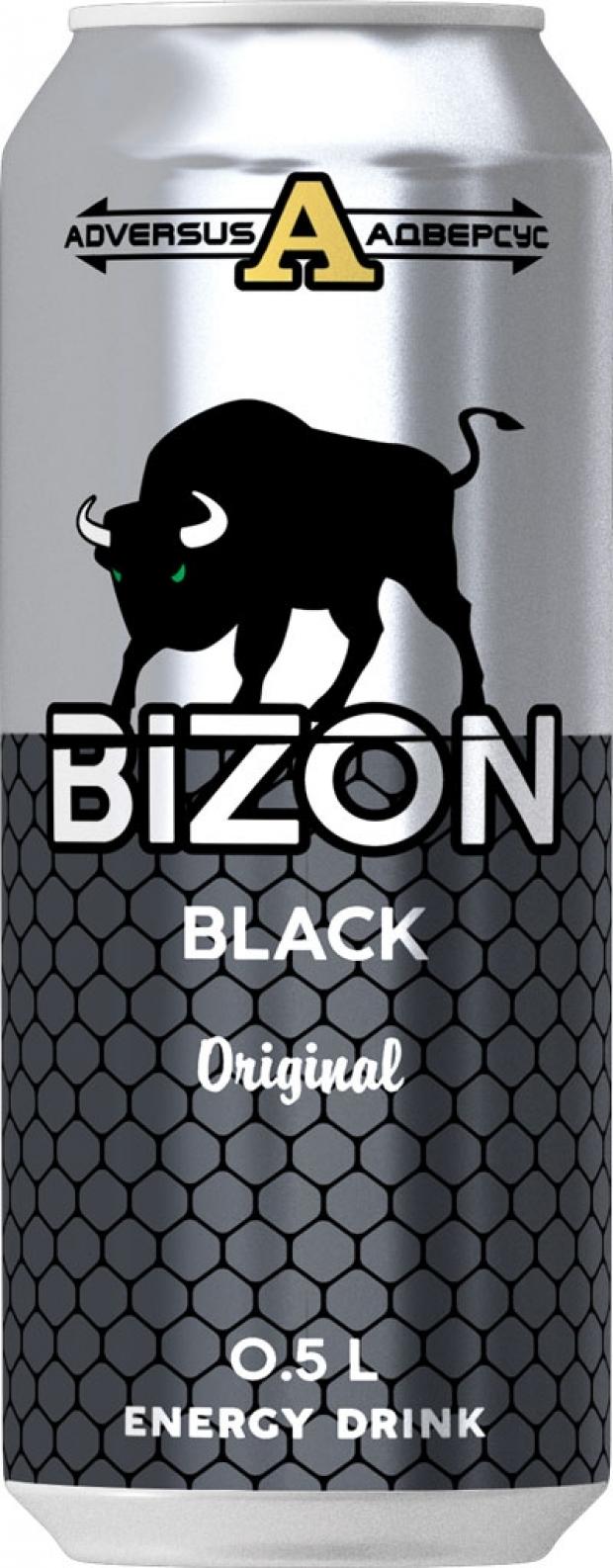 Напиток энергетический Bizon BLACK Original, 500 мл