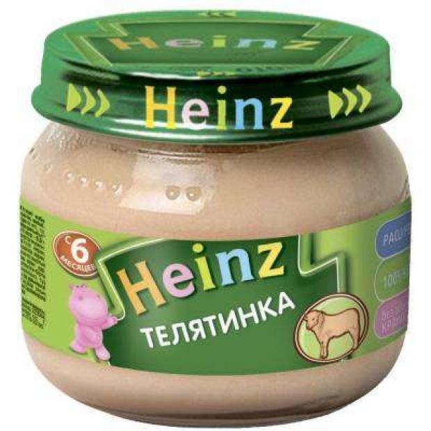 

Пюре Heinz Телятинка с 6 мес, 80 г