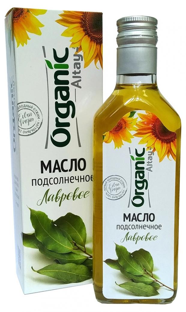 Масло подсолнечное Organic Life нерафинированное пряное лавровое, 250 мл