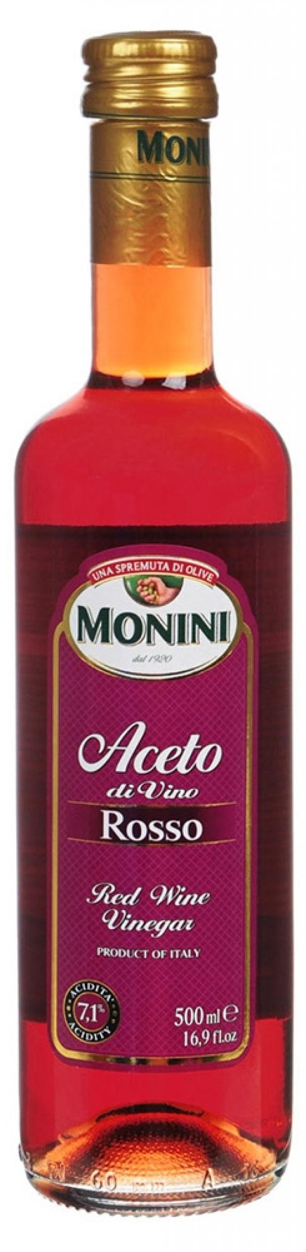 Уксус винный Monini красный 7.1%, 500 мл