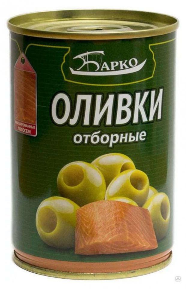

Оливки зеленые «Барко» фаршированные лососем, 280 г