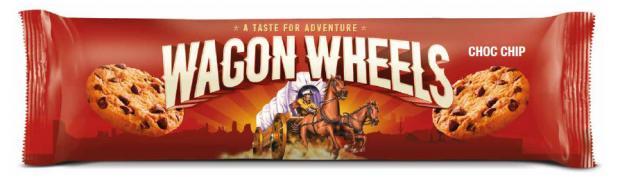 фото Печенье wagon wheels с кусочками шоколада, 136 г