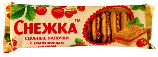 

Палочки сдобные «Снежка» с малиновым джемом, 185 г