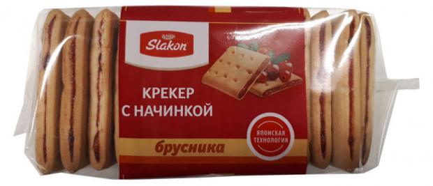 

Крекеры Slacon с брусникой, 260 г
