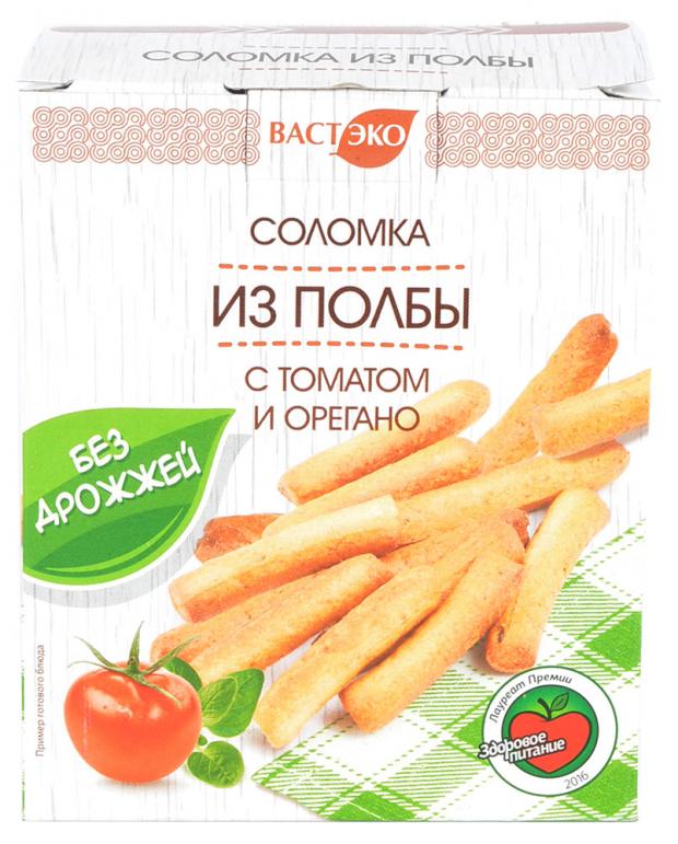 

Соломка из полбы «Вастэко» с томатом и орегано, 150 г