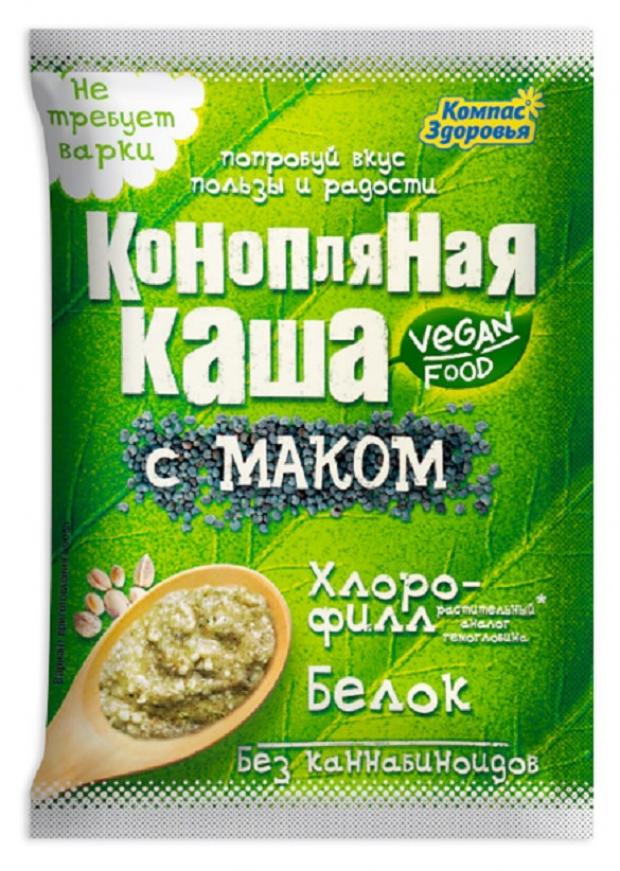 Каша конопляная «Компас Здоровья» с маком, 30 г