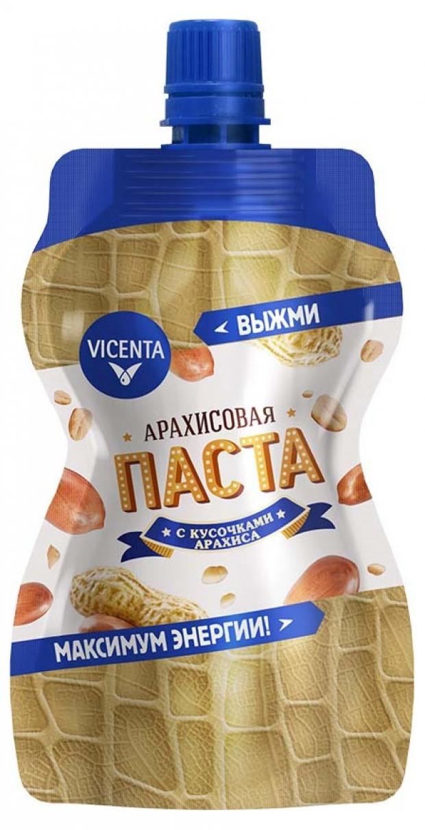 Паста арахисовая Vicenta с кусочками арахиса, 65 г