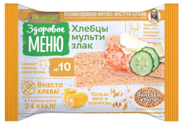 Хлебцы мультизлаковые «Здоровое Меню» №10, 90 г