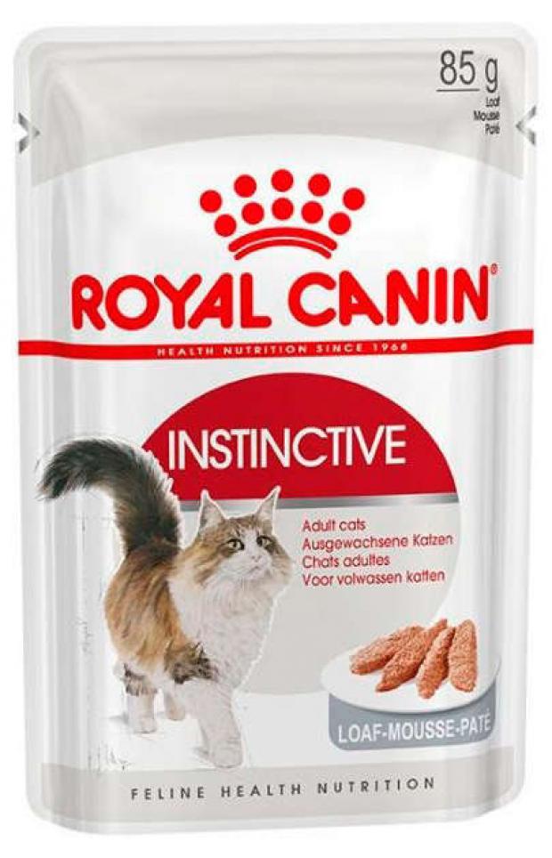 

Корм для взрослых кошек Royal Canin Instinctive паштет, 85 г