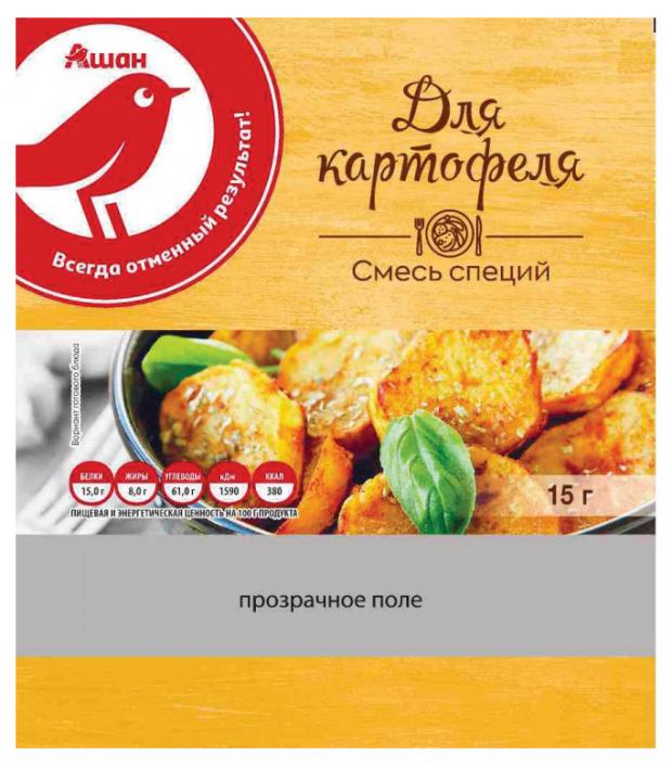 

Приправа для картофеля АШАН, 15 г