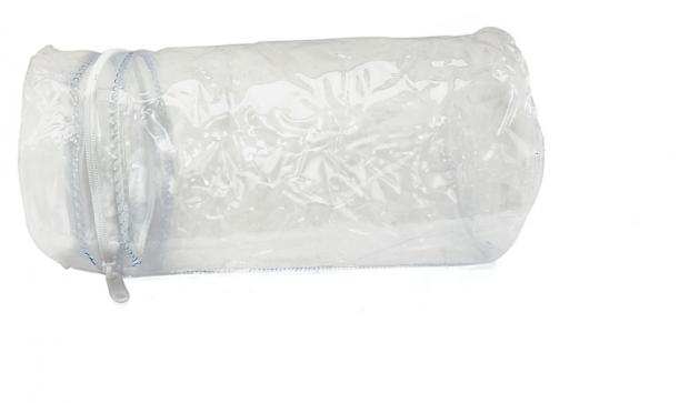 

Косметичка Valexa КМ-3 прозрачная с молнией, 22,5х12 см