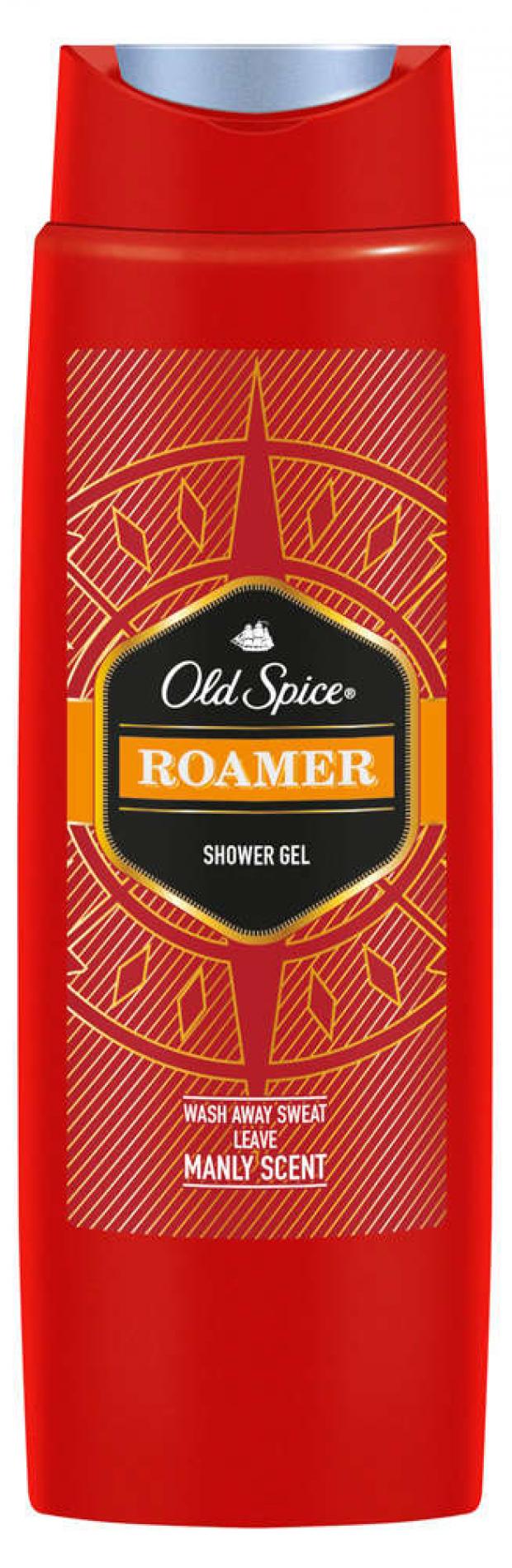 фото Гель-шампунь для душа мужской old spice roamer, 400 мл