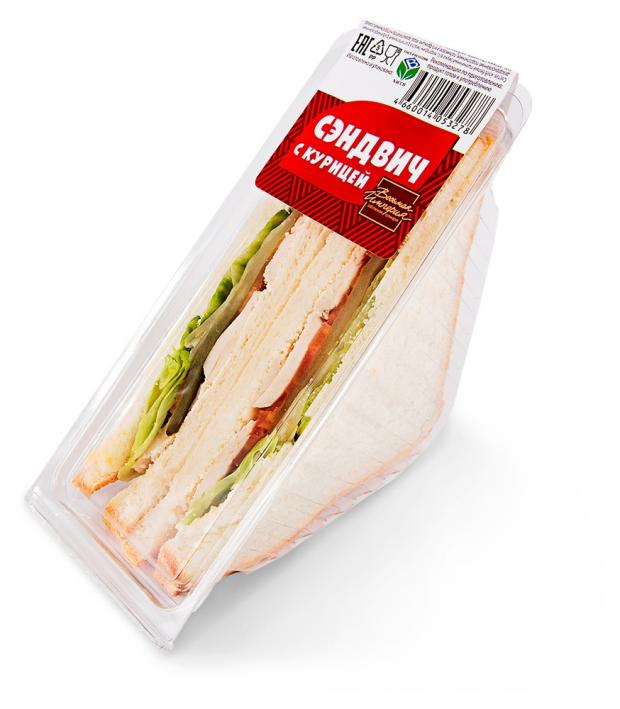 

Сэндвич «Восьмая Империя» с курицей, 150 г