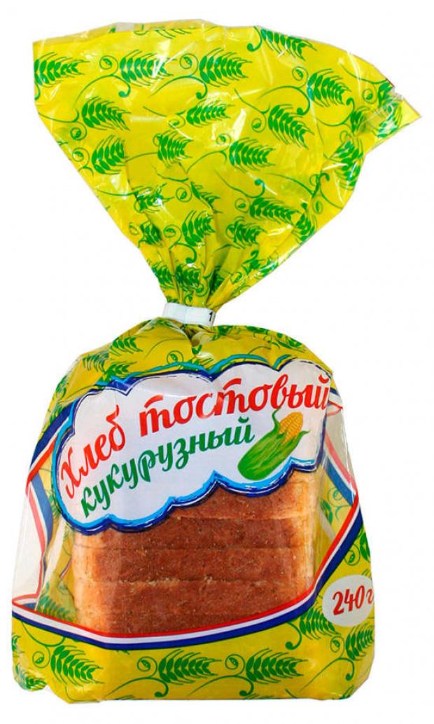 

Хлеб «Щелковохлеб» Тостовый кукурузный нарезка, 240 г