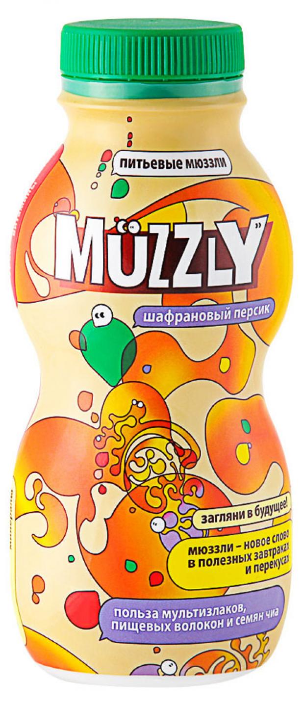 

Продукт мультизлаковый Muzzly Питьевые мюсли Шафрановый персик ферментный, 235 г
