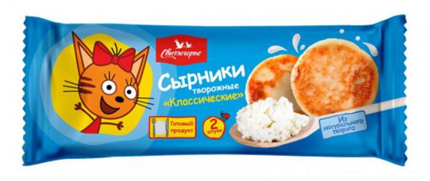 

Сырники творожные «Свитлогорье» Три Кота Классические, 65 г