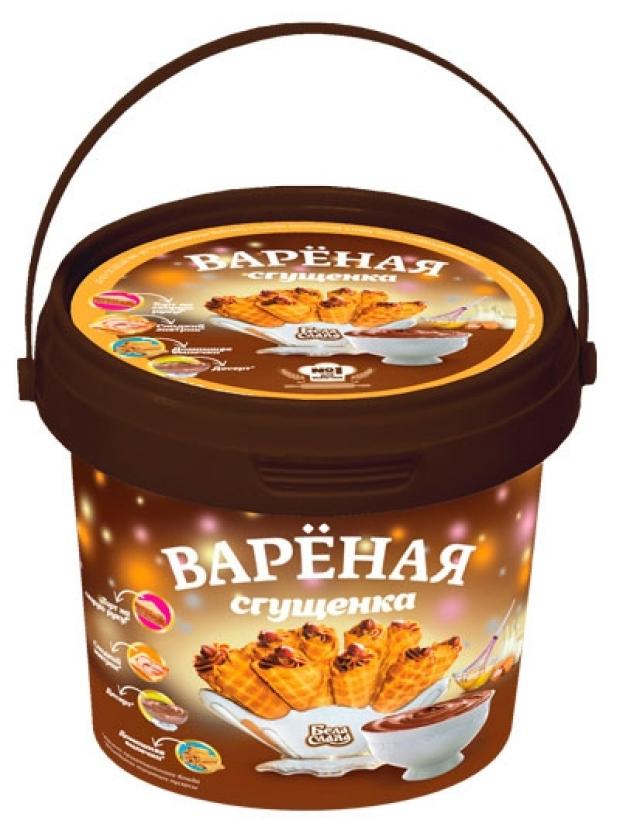 

Сгущёнка «Бела Слада» варёная с сахаром ведро 12%, 400 г