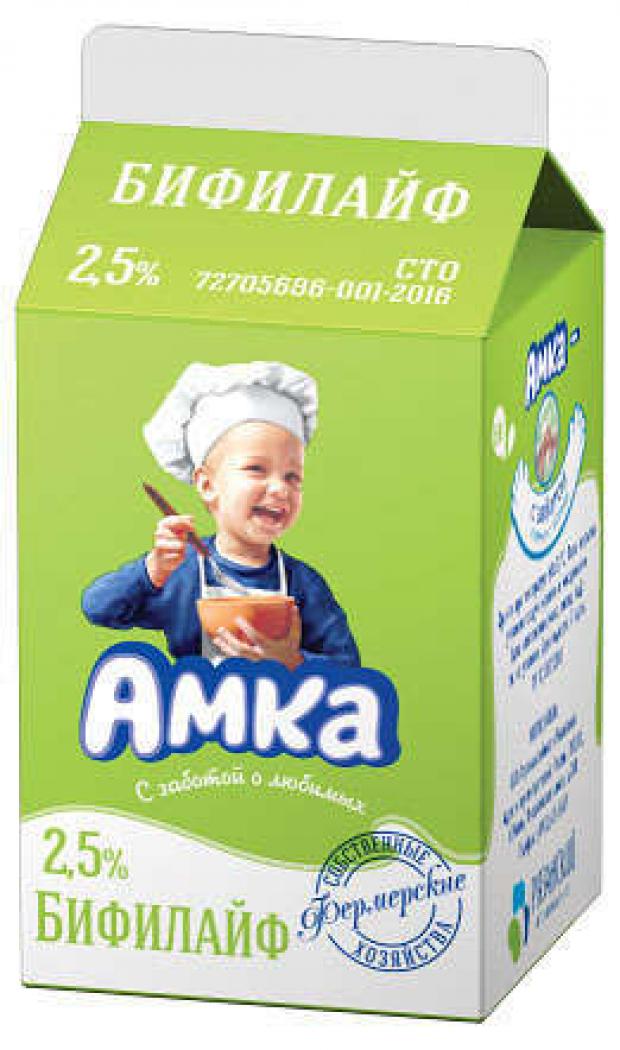 

Биопродукт кисломолочный «Амка» Бифилайф 2,5%, 500 мл