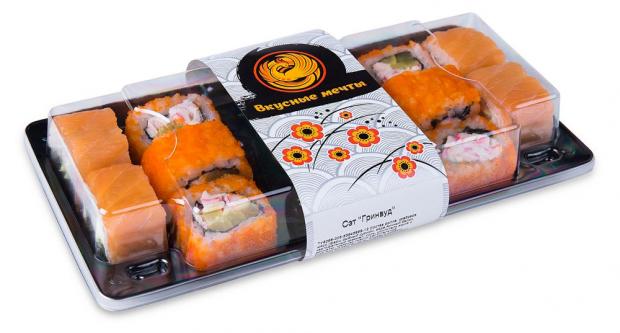 

Суши «Вкусные мечты» Гринвуд сет, 280 г