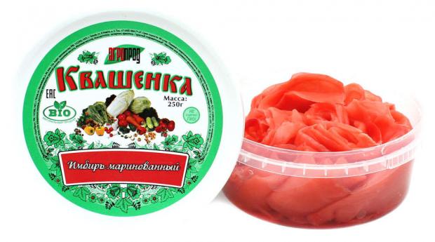 

Имбирь «Квашенка» маринованный, 250 г
