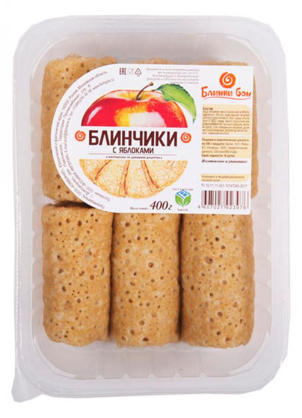 

Блинчики «Блинни бон» с яблоками охлаждённые, 400 г