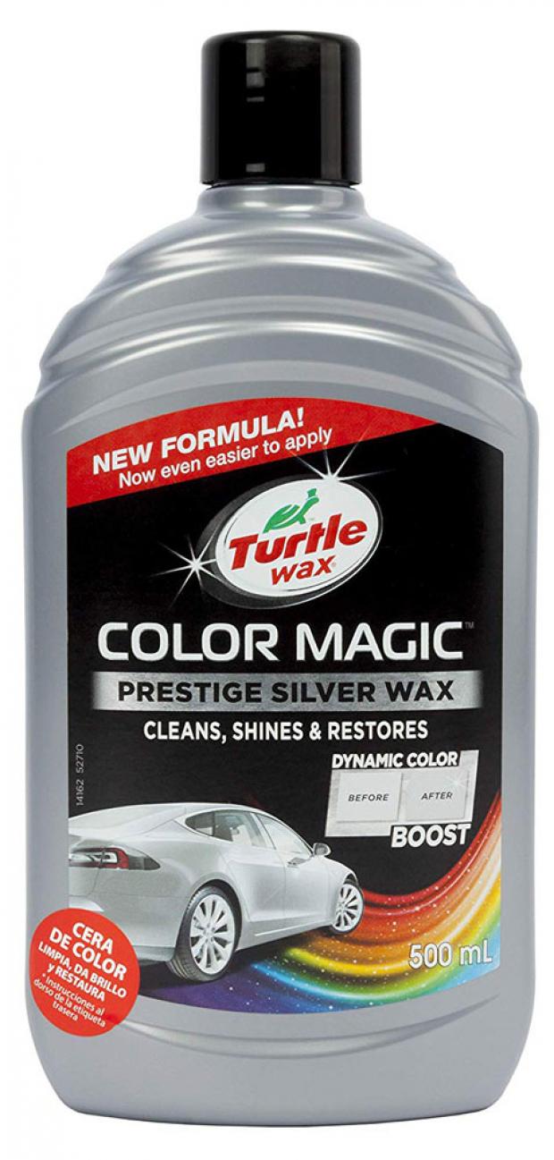 Полироль Turtle Wax Color Magic серебрянная, 500 мл