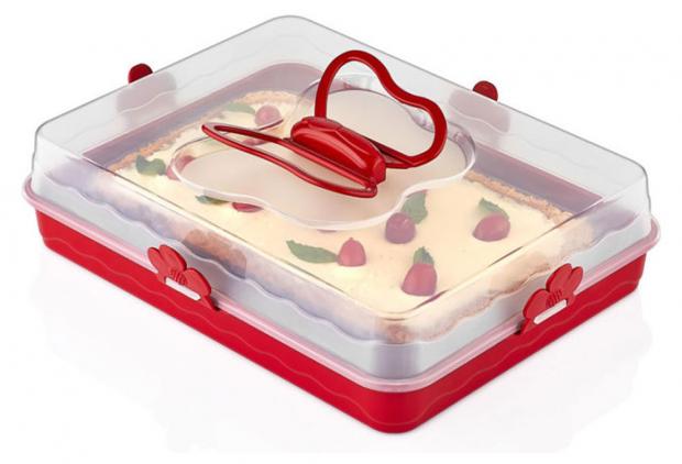 

Контейнер для хранения торта Qlux с замком, 37 см