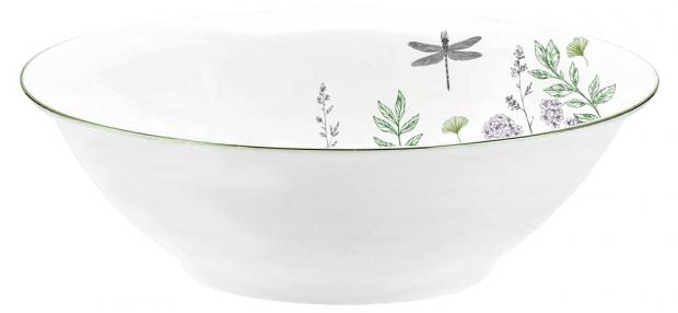 

Салатник большой Hitt Botanica опаловое стекло, 22 см