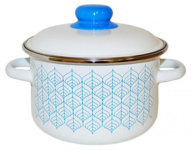 

Кастрюля «Стальэмаль» Herbs эмалированная для индукционных плит, 3 л