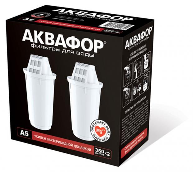 

Комплект сменных модулей для фильтров «Аквафор» А5, 2 шт