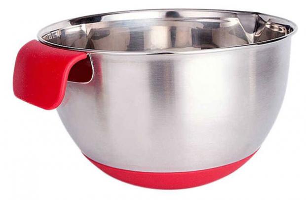 

Миска c силиконовой ручкой Hitt глубокая, 2 л
