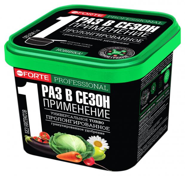 

Удобрение универсальное Bona Forte Turbo с биодоступным кремнием, 1 л