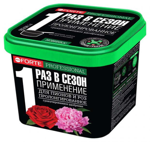 

Удобрение для пионов и роз Bona Forte с биодоступным кремнием, 1 л