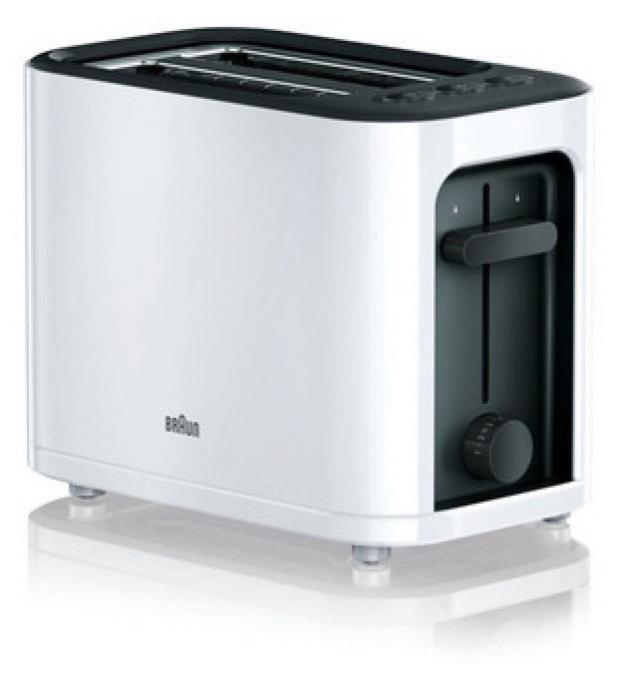 

Тостер Braun HT3000WH белый