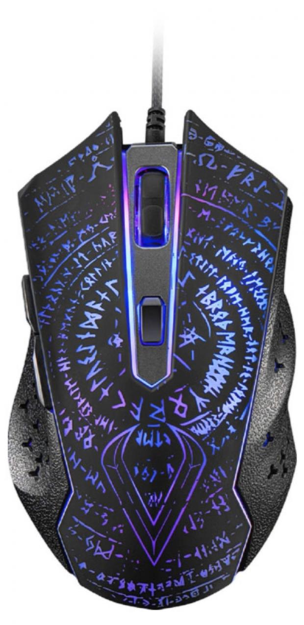 Мышь проводная Qumo Dragon War Valhalla M35 черная 739₽