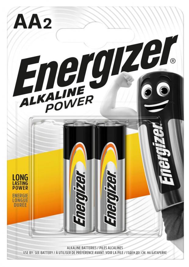 Батарейка Energizer Alkaline Power AA 2 шт 91₽